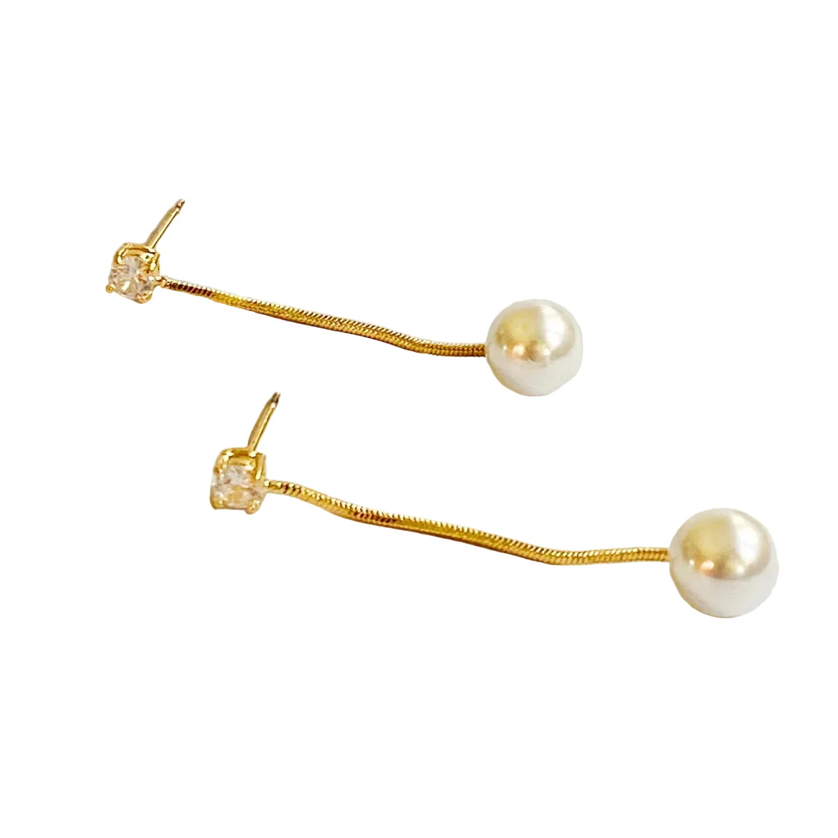 Dangling Pearl Earring