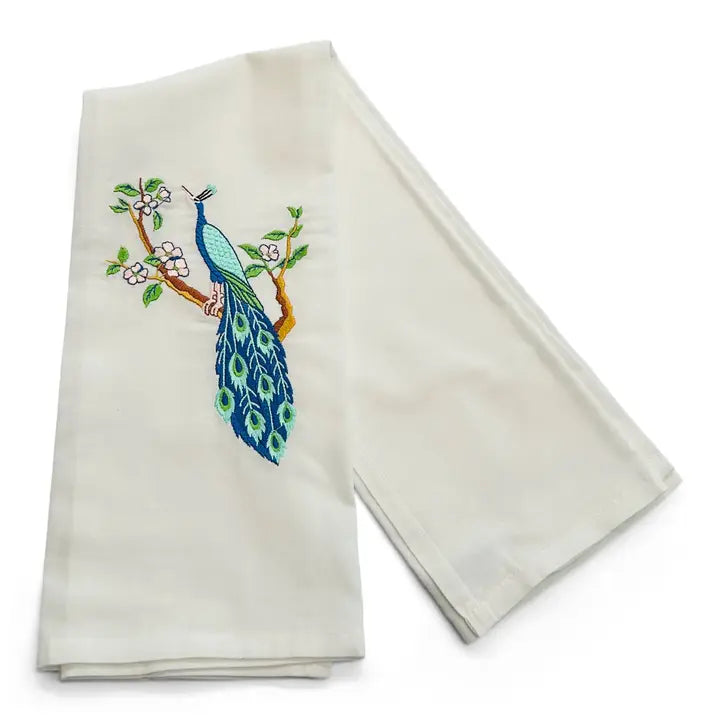 Peacock Tea Towel