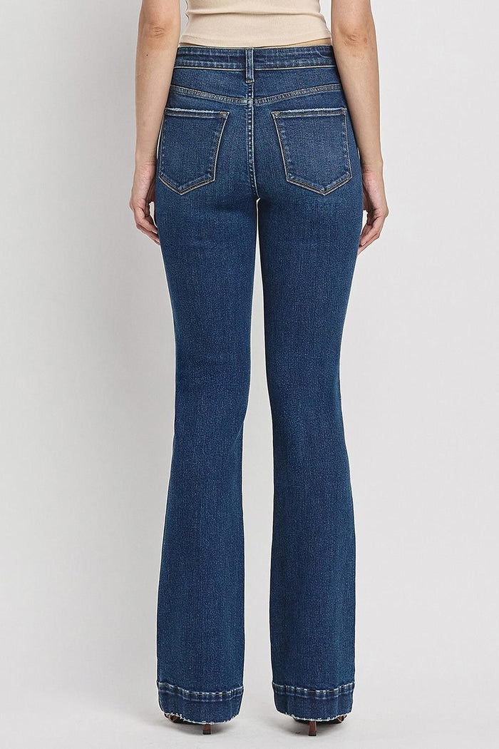 Vervet High Rise Trouser Bootcut Jean