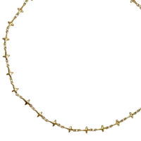 18K Stainless Steel Tarnish Free Cross Necklace