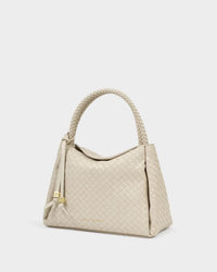 KL Nova Woven Texture Top Handle Bag