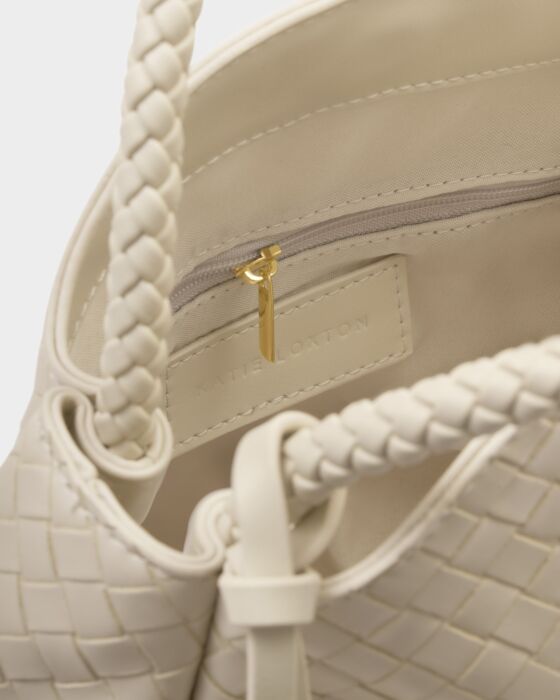 KL Nova Woven Texture Top Handle Bag