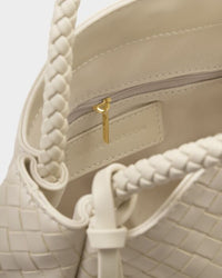 KL Nova Woven Texture Top Handle Bag