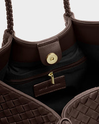 KL: Nova Hand Woven Small Shoulder Tote