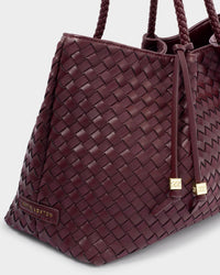 KL: Nova Hand Woven Small Shoulder Tote