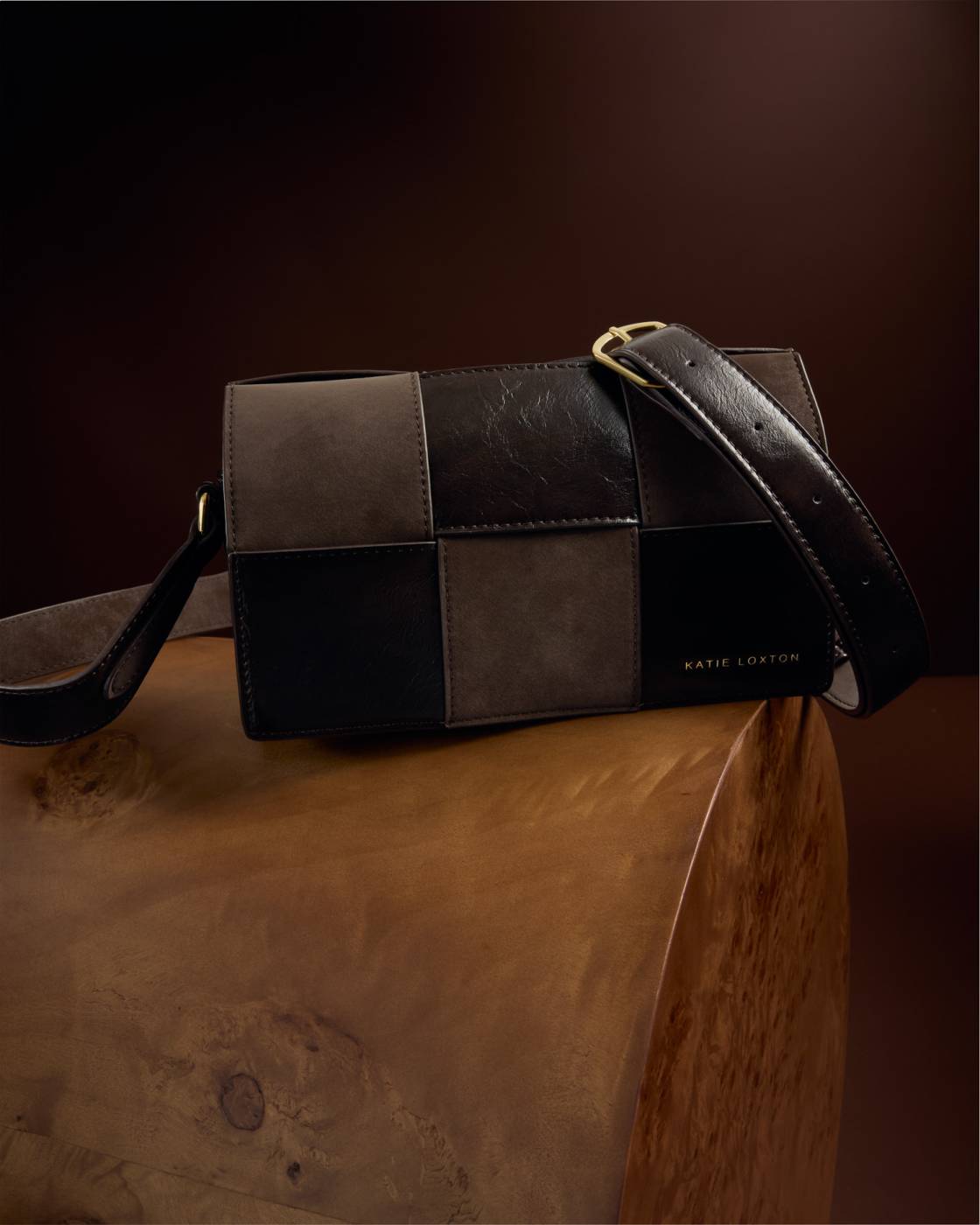 KL: Taya Suedette Crossbody Bag