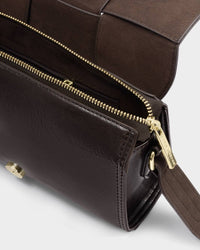 KL: Taya Suedette Crossbody Bag