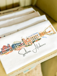 Selma Alabama Tea Towel