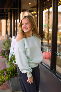 The Kylan Sweatshirt In Eucalyptus