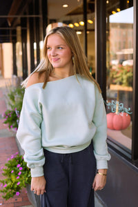 The Kylan Sweatshirt In Eucalyptus