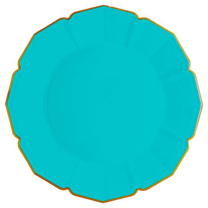 Teal Dinner Plates